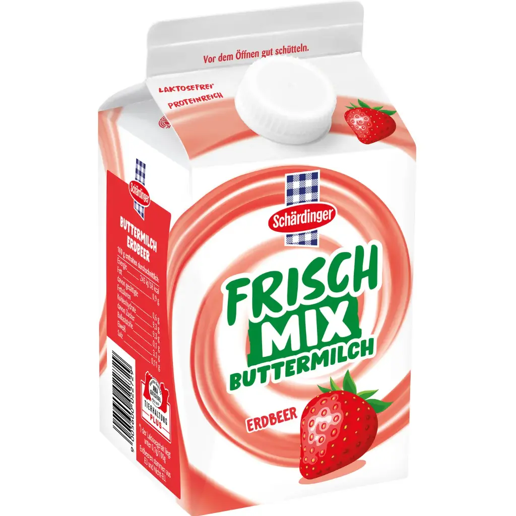Schärdinger frisch mix Buttermilch Erdbeer 0,5 l