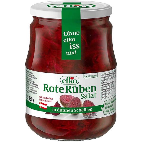 Efko Rote Rüben-Streifen 720ml