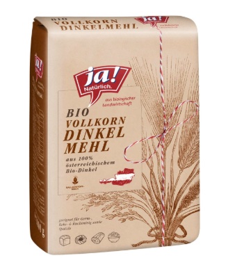 Ja! Natürlich Dinkelvollkornmehl Ja! Natürlich 1000g
