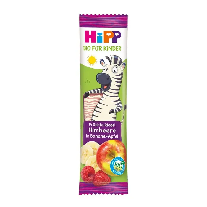 Hipp Früchte Freund Zebra Himbeere in Banane-Apfel