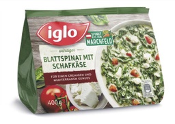 [76971] Iglo Blattspinat mit Schafkäse TK 400g