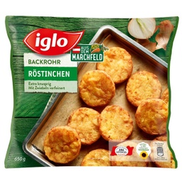 [840910] Iglo Backrohr Röstinchen TK 650g