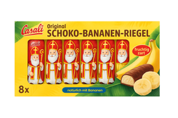 [619816] Casali Schokobananen Riegel 110g