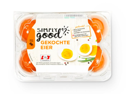 [316365] Simply Good gekochte Eier 6er