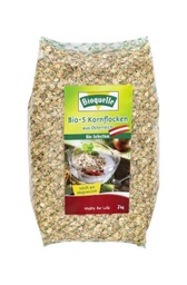 [431831] Bioquelle Bio 5 Kornflocken 2kg