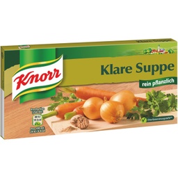 [14712] Knorr Suppe klar rein pflanzlich Würfel