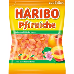 [689315] Haribo Beutel 200g, Pfirsiche