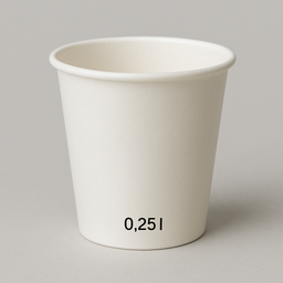 [693119] Pap St Trinkbecher Pappe 0,25l 100er