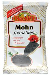 [481024] Back Mit Mohn gemahlen 200g